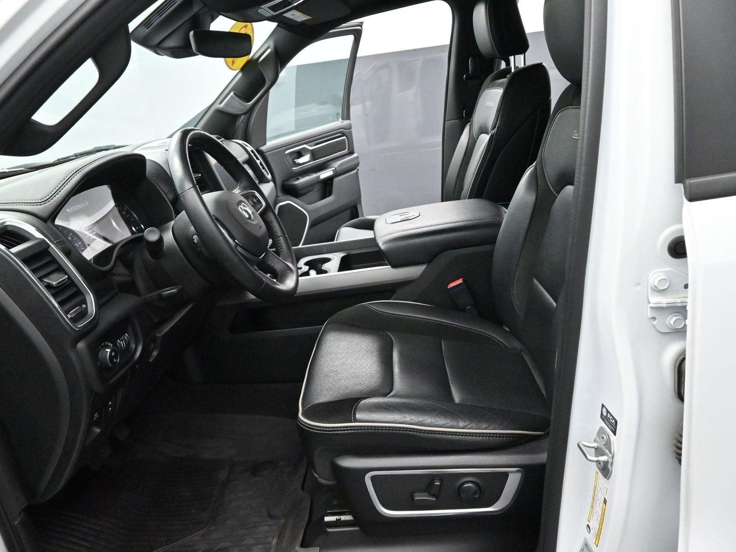 Used 2022 Bright White Clearcoat Ram Laramie image 13