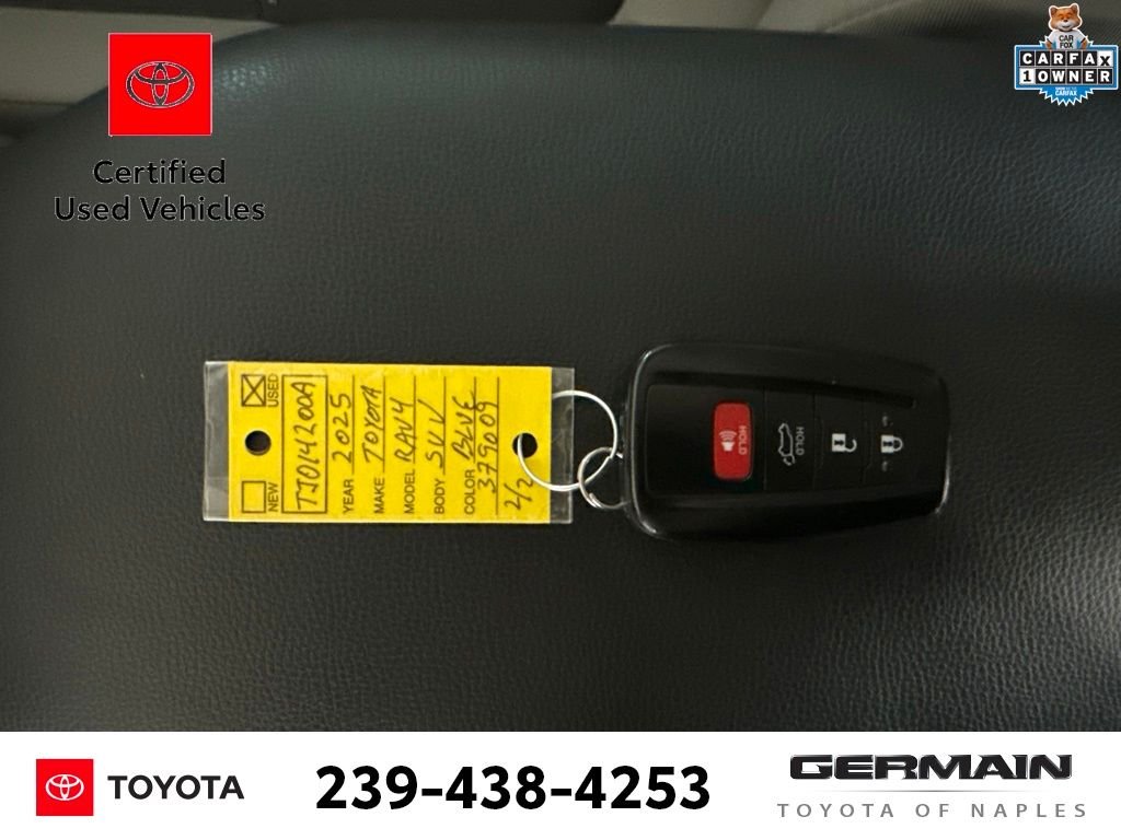 Certified Used 2025 Blue Toyota XLE image 21