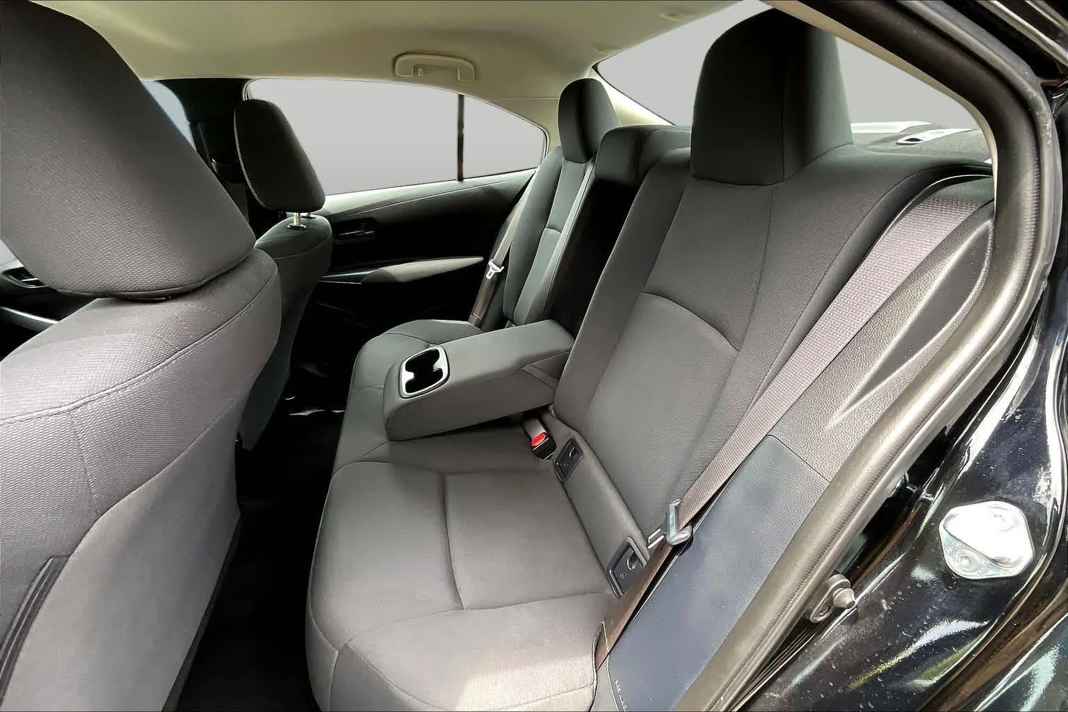 Used 2024 Midnight Black Metallic Toyota LE image 19