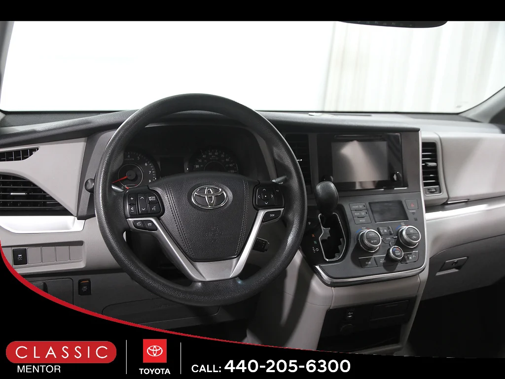 Used 2017 Silver Sky Metallic Toyota LE 8-Passenger image 6