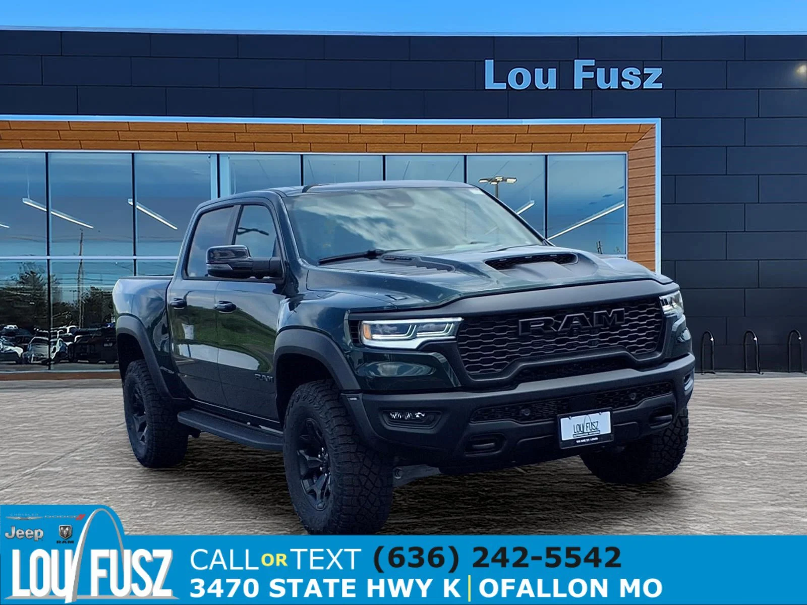 New 2026 Serrano-Green Metallic Exterior Paint RAM RHO image 1