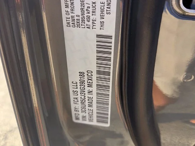 New 2027 Ceramic Gray Clear-Coat Paint RAM  image 20