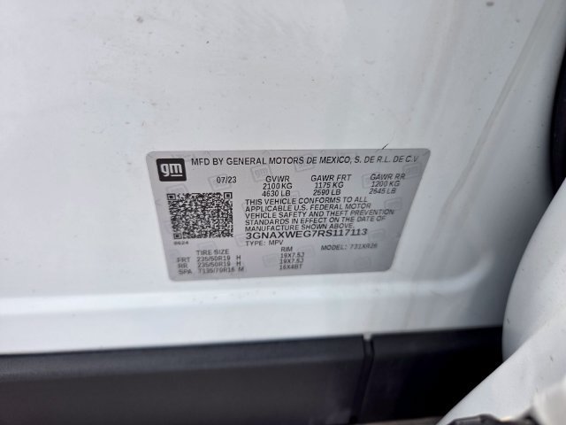 Used 2024 Summit White Chevrolet RS image 20