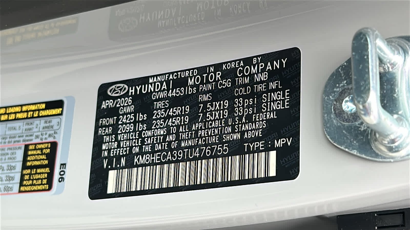 New 2026 Cyber Gray Metallic Hyundai Limited AWD image 30
