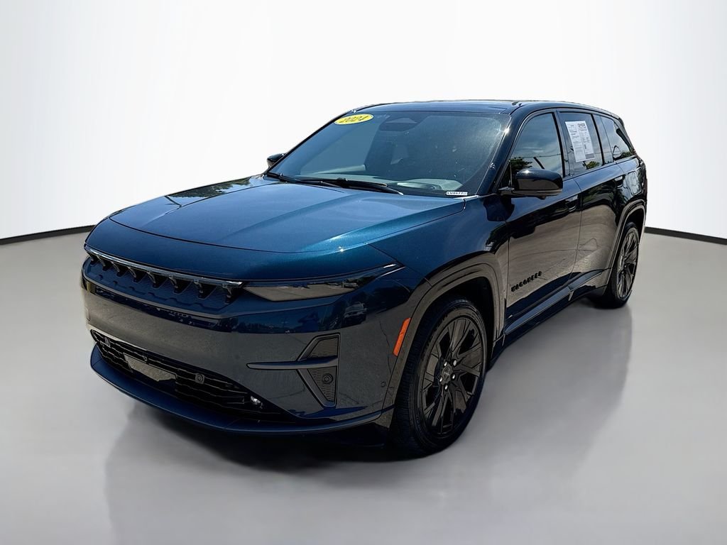 Used 2024 Fathom Blue Pearlcoat Jeep Launch Edition image 3