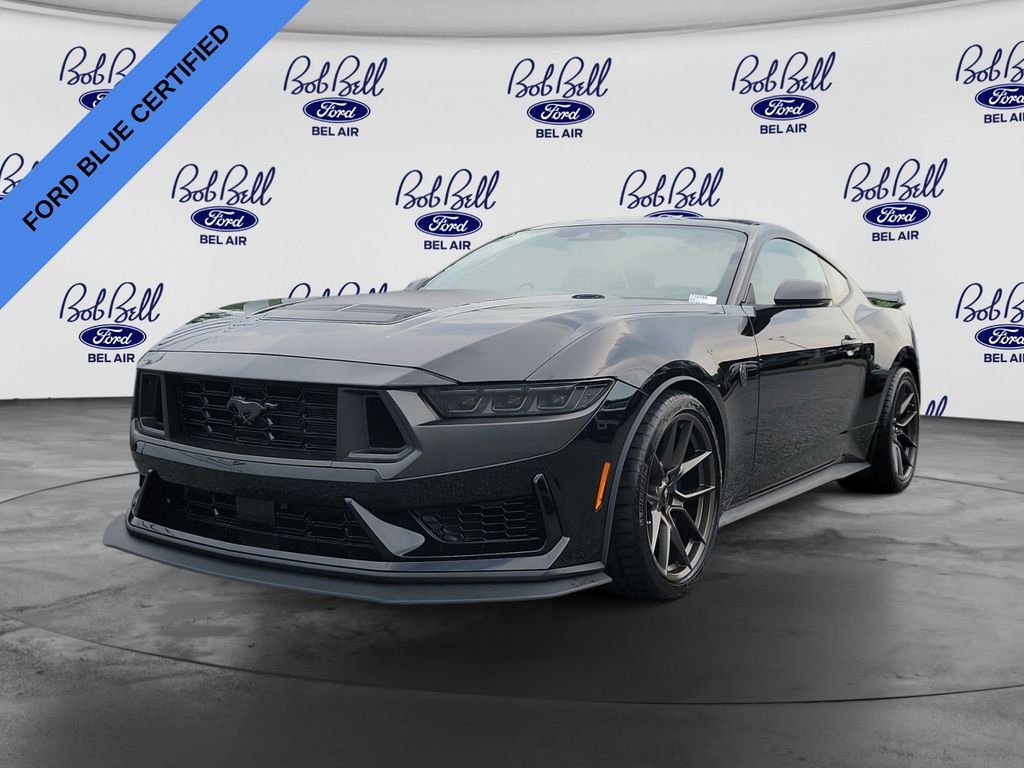 Used 2024 Black Ford Dark Horse image 3