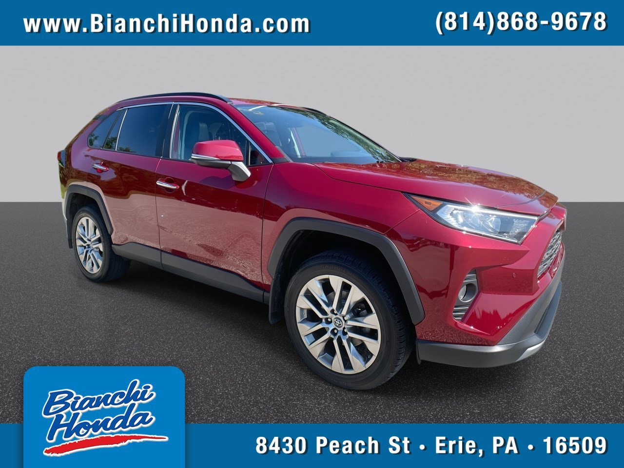 Used 2019 Ruby Flare Pearl Toyota Limited image 1