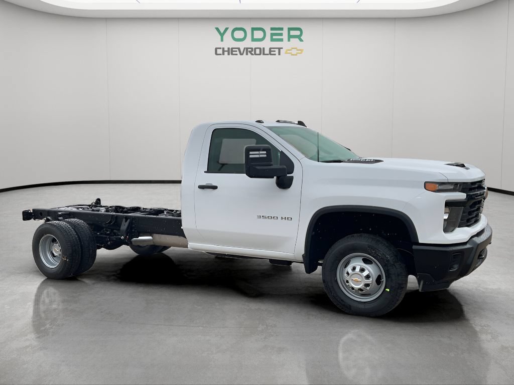 New 2026 Summit White Chevrolet Work Truck image 3