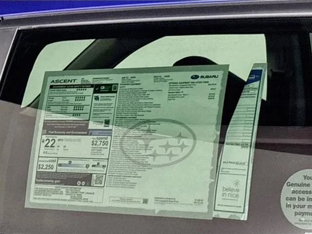 New 2026 SAPPHIRE BLUE PEARL Subaru Premium 7-Passenger image 23
