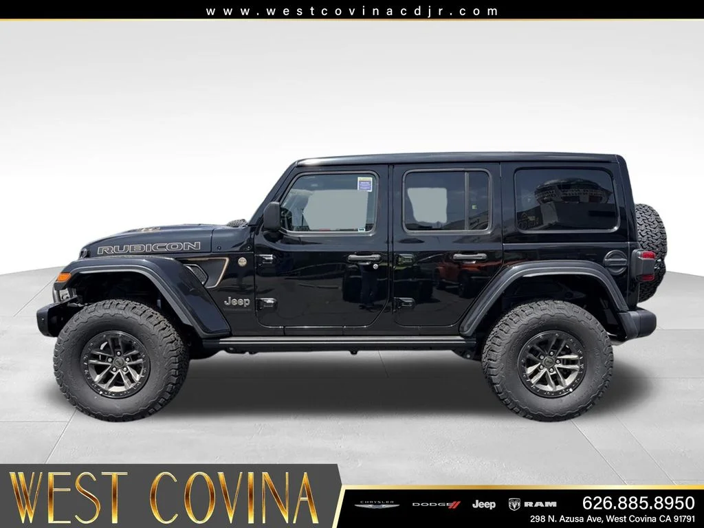 New 2024 Black Clear-Coat Exterior Paint Jeep Rubicon 392 image 12