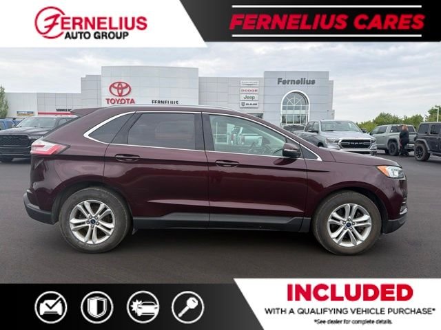 Used 2020 Ford Edge SEL with VIN 2FMPK4J98LBA25398 for sale in Cheboygan, MI