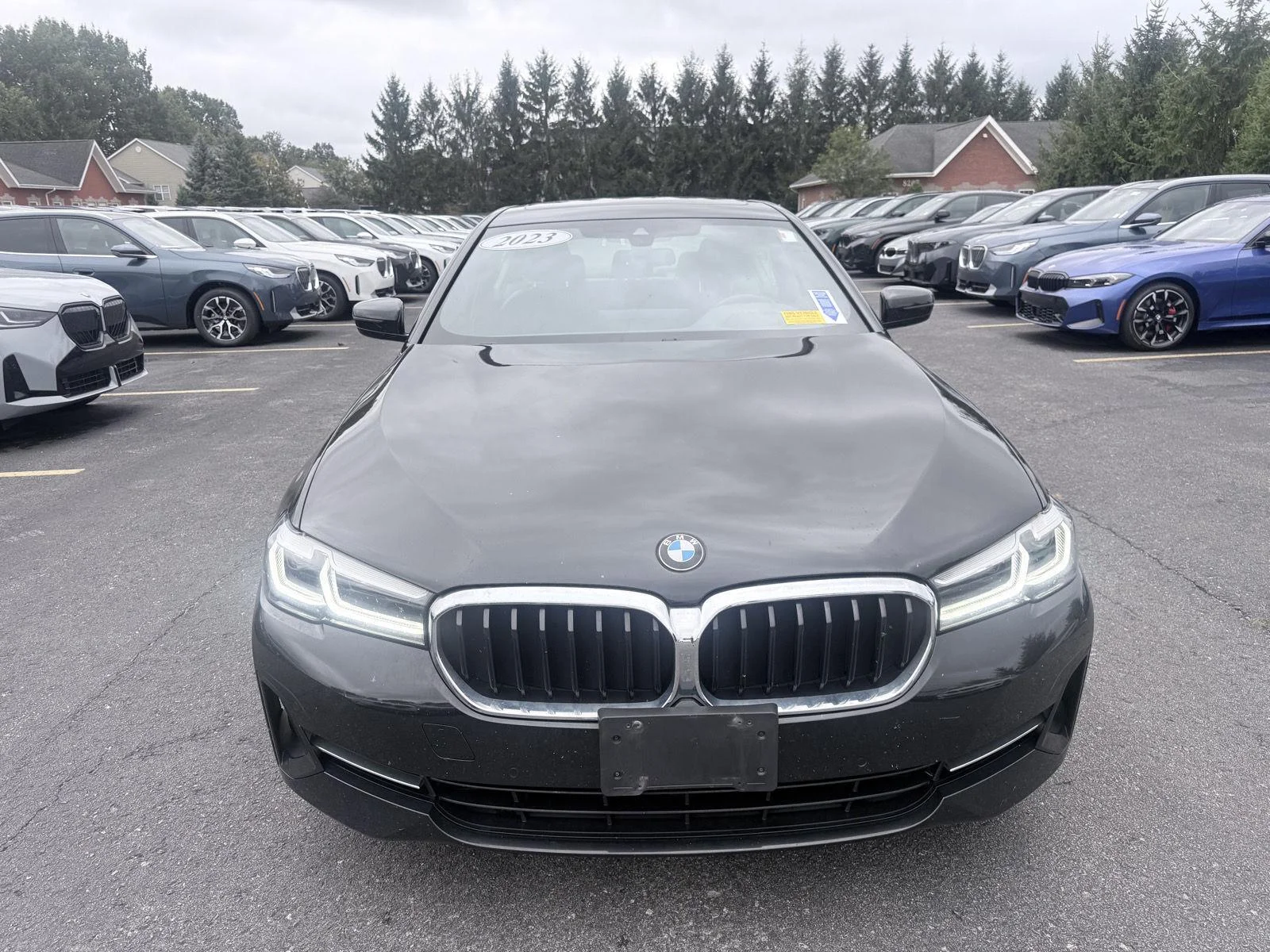 Used 2023 Black Sapphire Metallic BMW 530i xDrive image 2