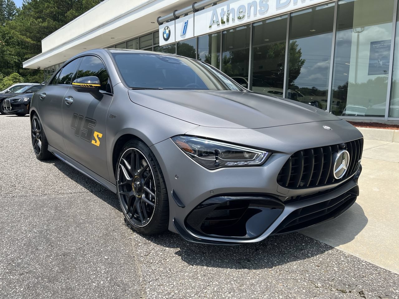 Used 2026 Gray Mercedes-Benz AMG® CLA 45 image 2