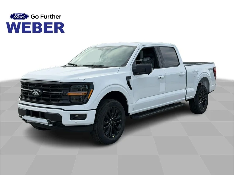 New 2026 Oxford White Ford XLT 4WD SuperCrew 5.5