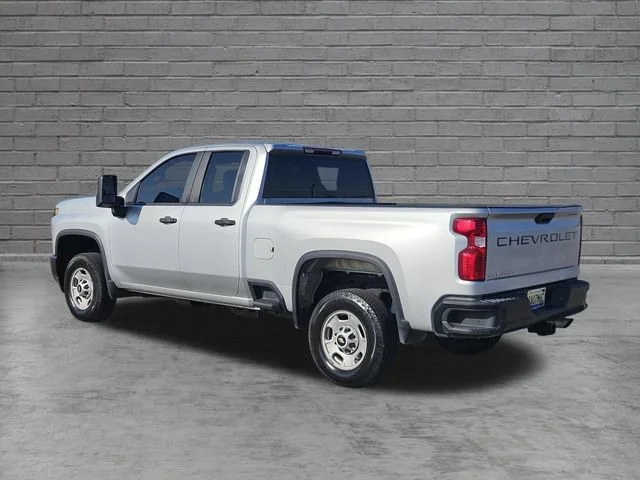 Used 2022 SILVER ICE METALLIC Chevrolet Work Truck image 3