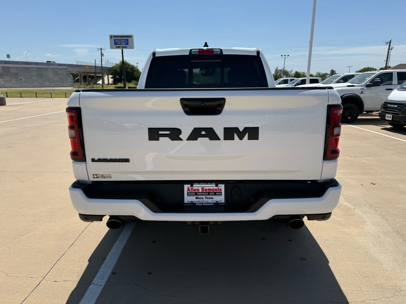 New 2026 Bright White Clearcoat Ram Laramie image 7