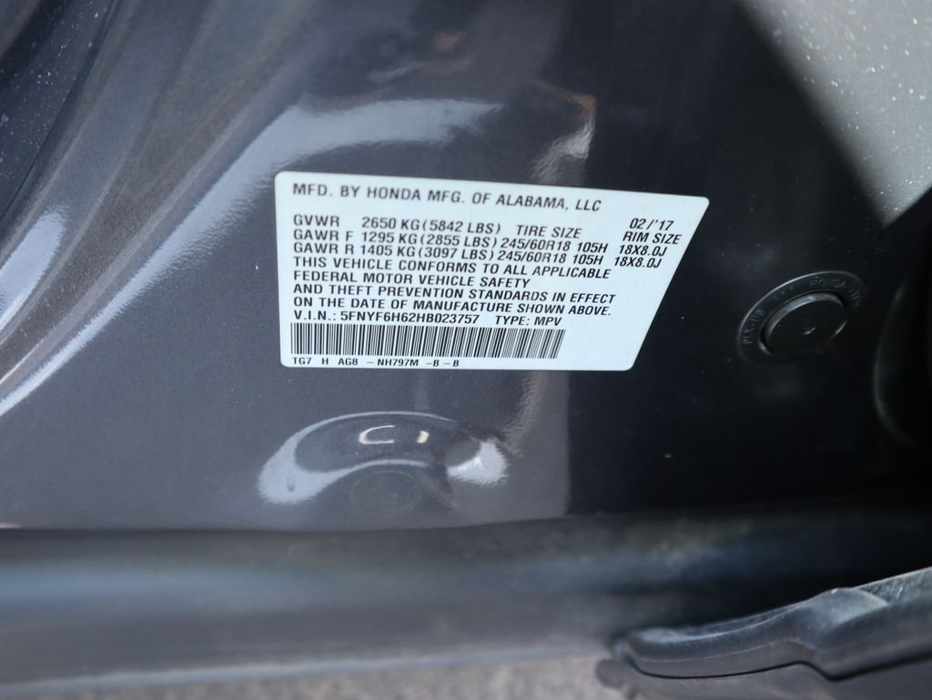 2017 Honda Pilot EX-L - Photo 20