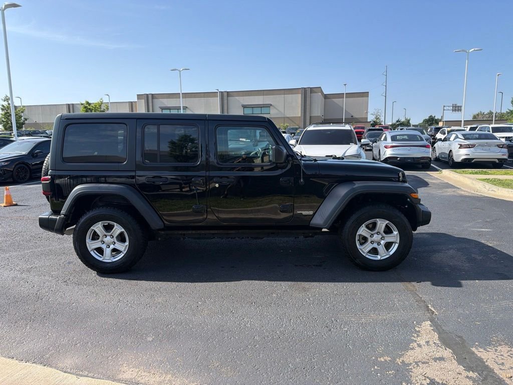 Used 2020 Black Jeep Unlimited Sport S image 8