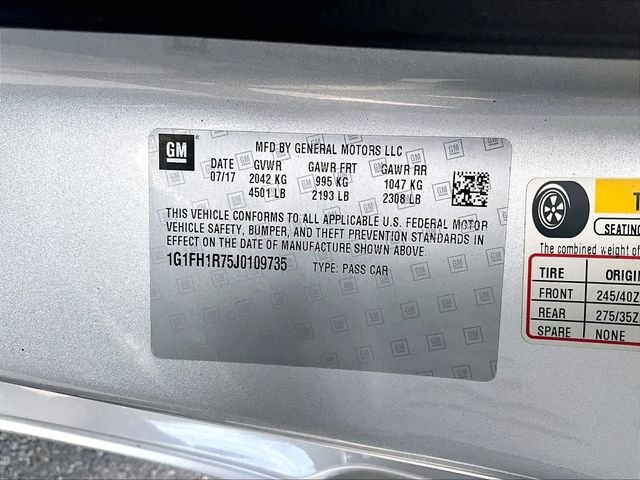 Used 2018 Silver Chevrolet SS image 33