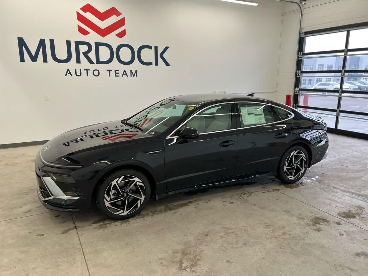 New 2026 Carbon Blue Hyundai SEL Sport image 1