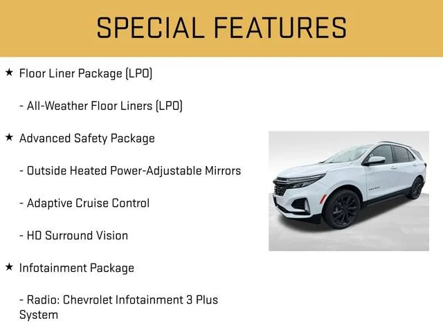 Used 2023 SUMMIT WHITE Chevrolet RS image 20
