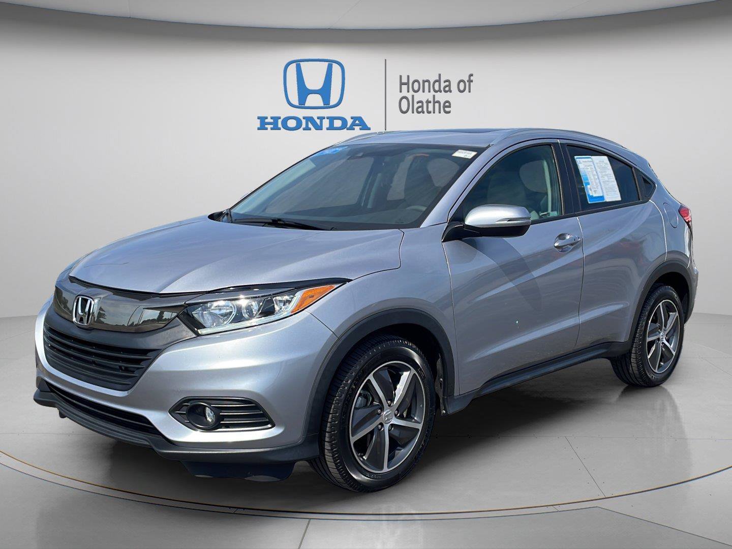 Certified Used 2022 Lunar Silver Metallic Honda AWD EX image 32