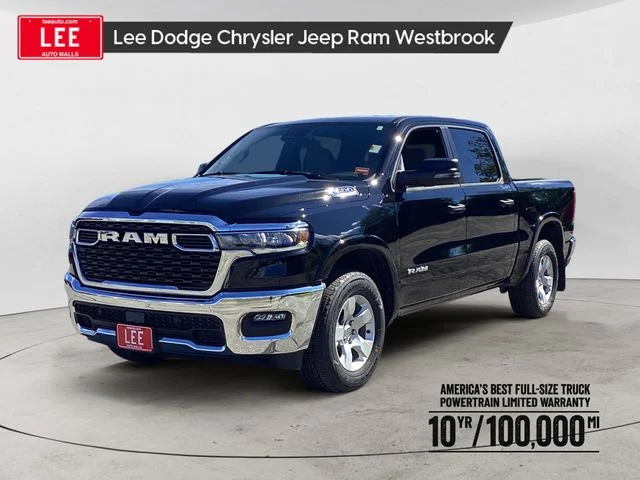 New 2026 Diamond Black Ram BIG HORN CREW CAB 4X4 5