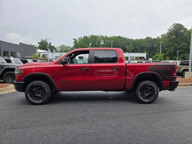 New 2026 Molten Red Pearl-Coat Exterior Paint RAM Rebel image 4