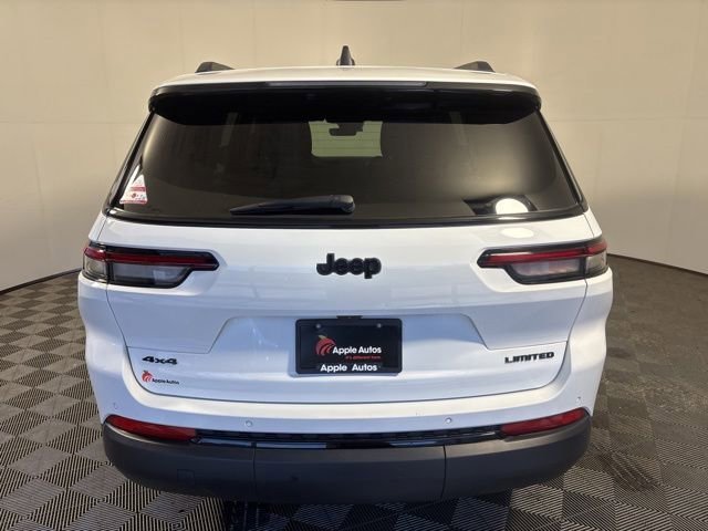 Used 2025 Bright White Clearcoat Jeep Limited image 5