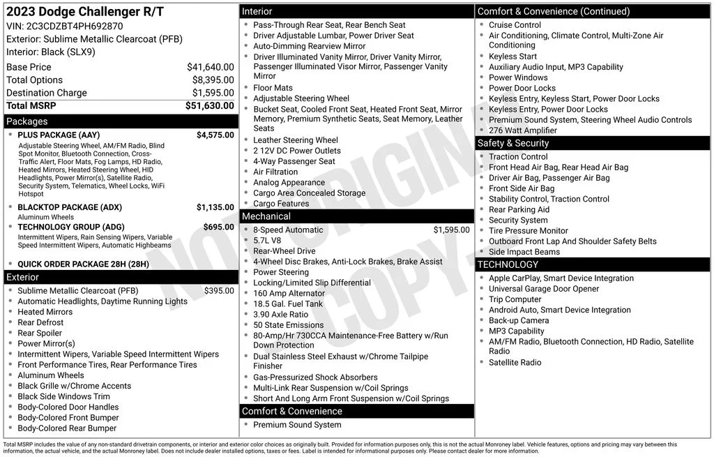 Used 2023 Green Dodge R/T image 17