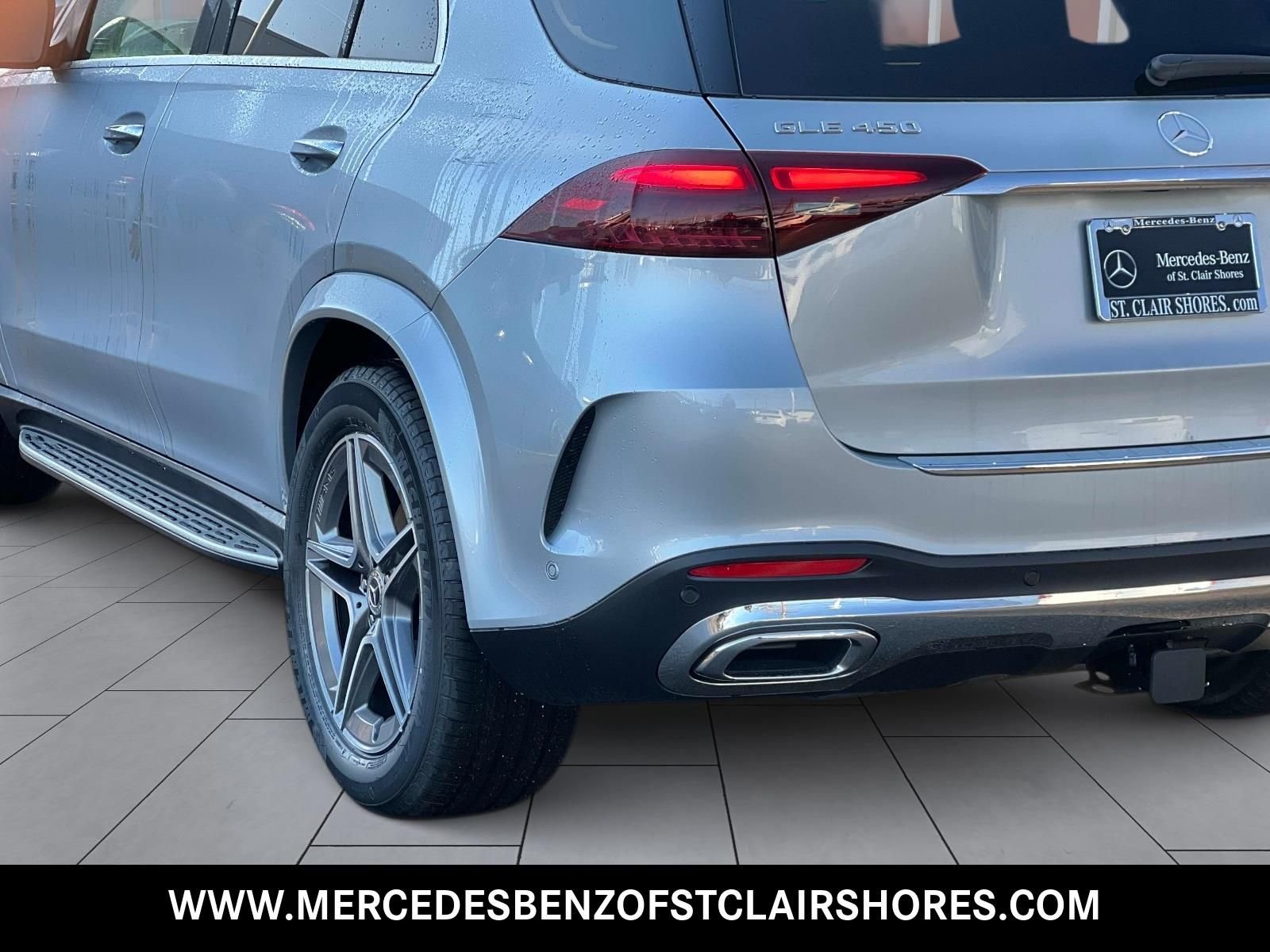 New 2026 Cirrus Silver Metallic Mercedes-Benz GLE 450 image 4