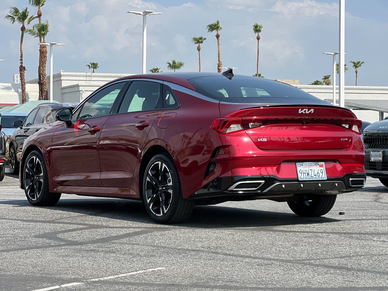 Certified Used 2024 Red Kia GT-Line image 5
