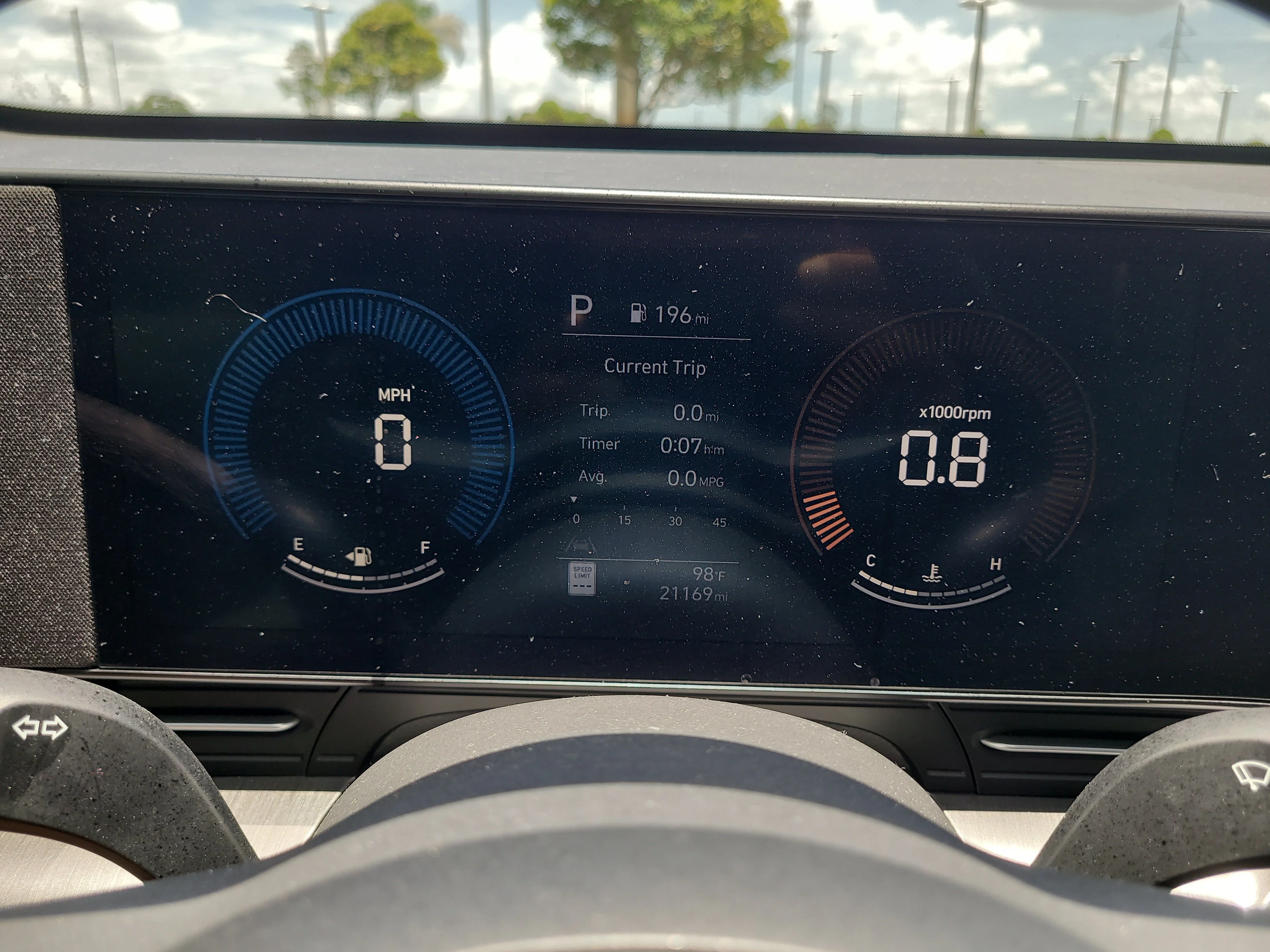 Used 2024 Denim Blue Pearl Hyundai SEL image 29