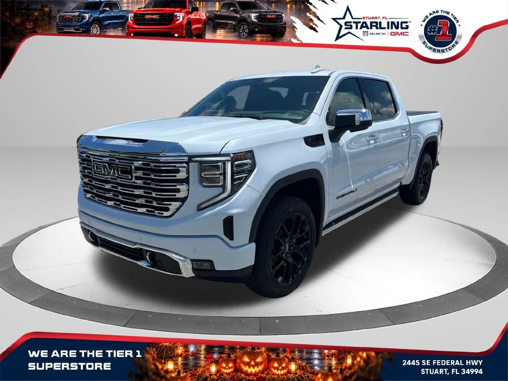 New 2026 Glacier White Tricoat GMC Denali image 1