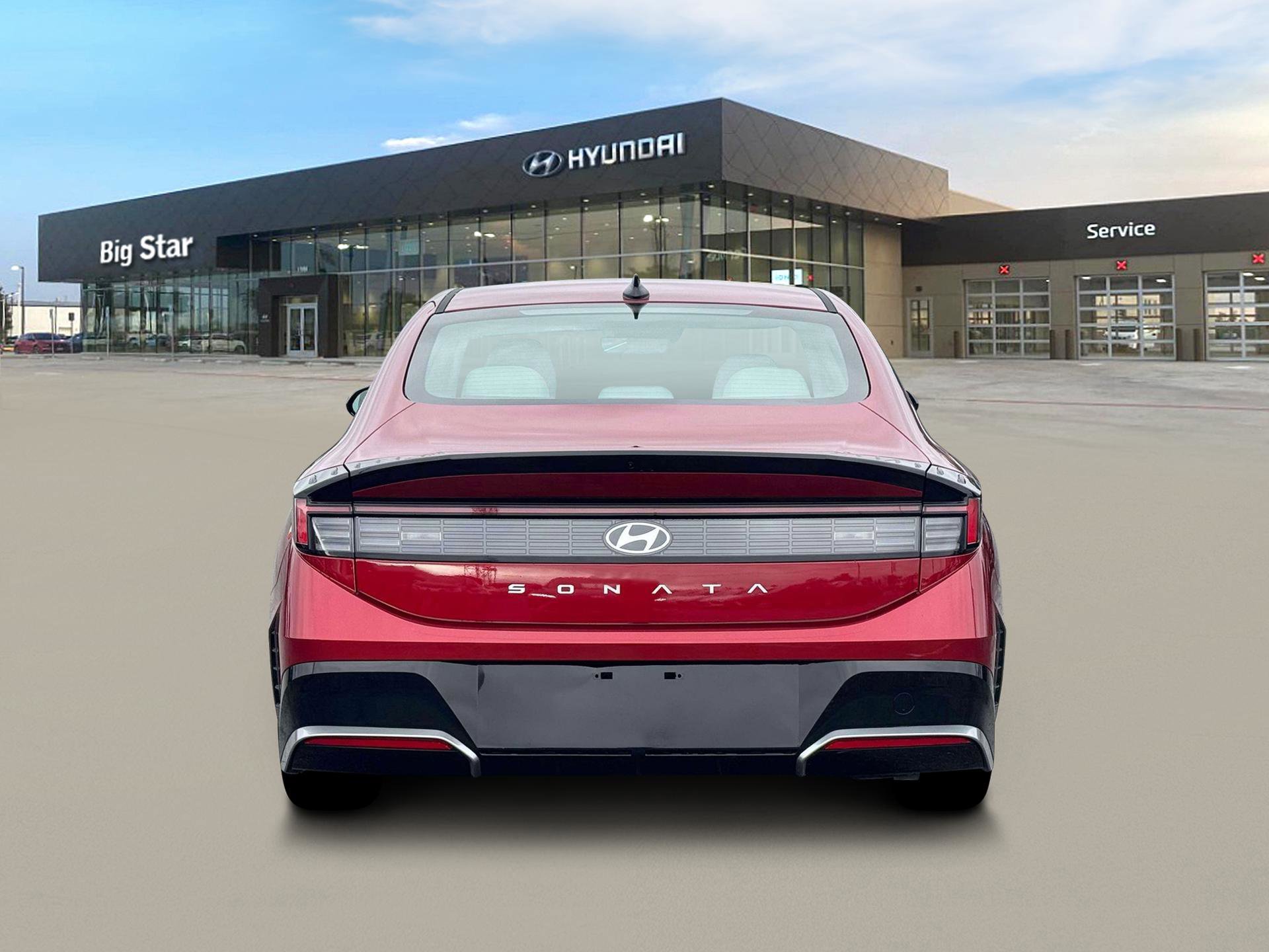 New 2026 Ultimate Red Hyundai SEL Sport image 6