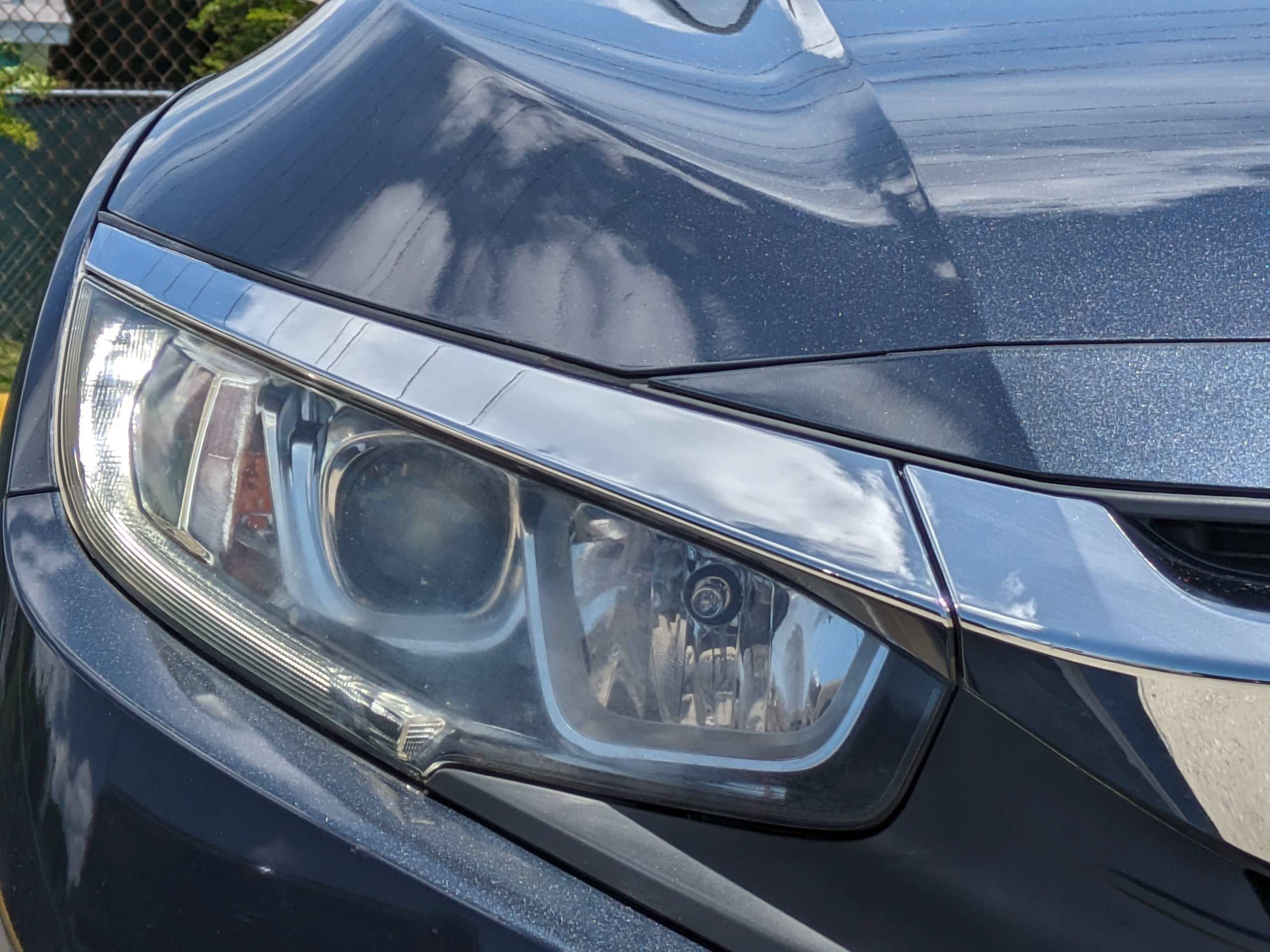 Certified Used 2017 Blue Honda EX-L image 10