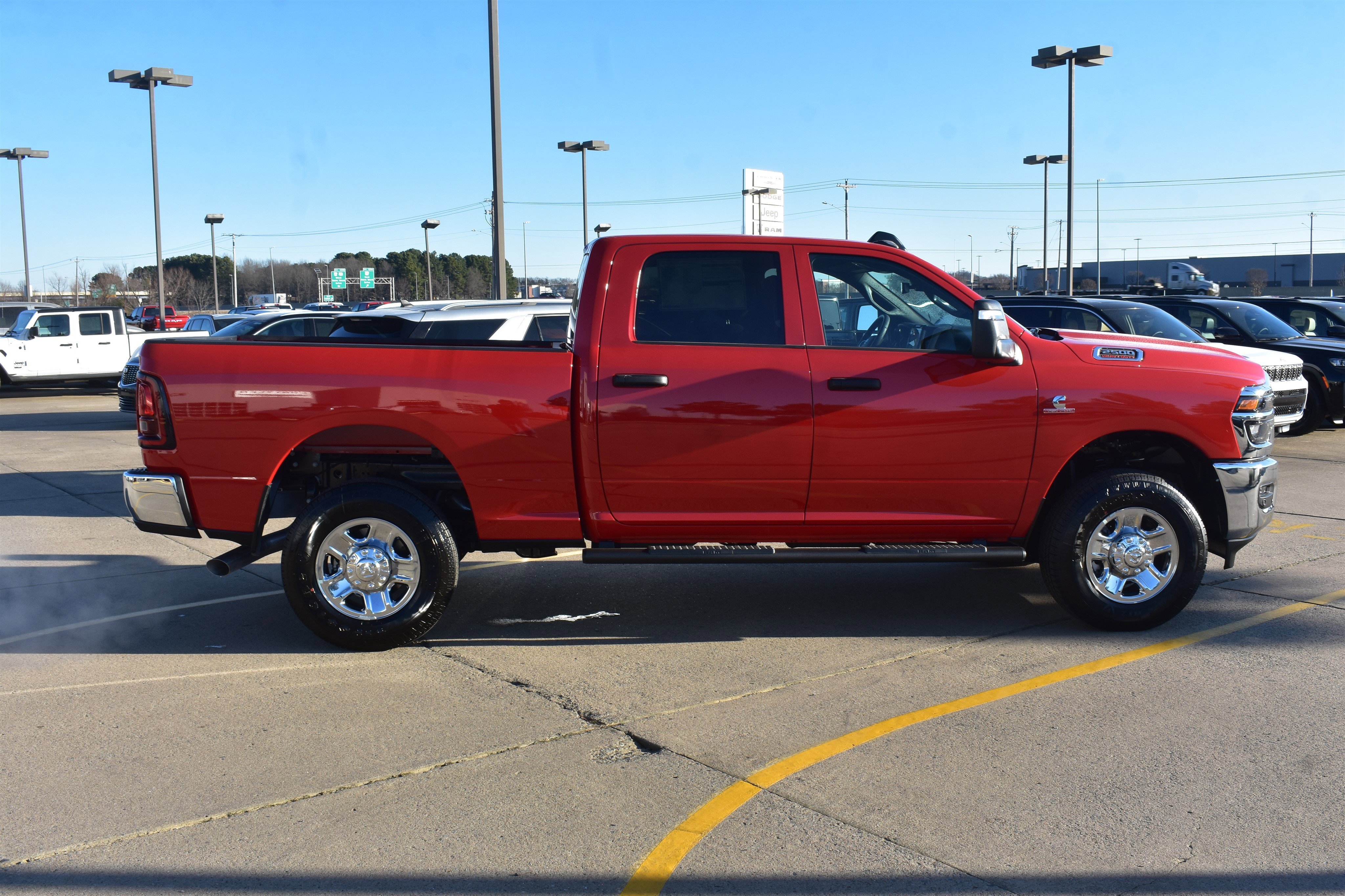 New 2026 Flame Red Clearcoat RAM Tradesman image 4