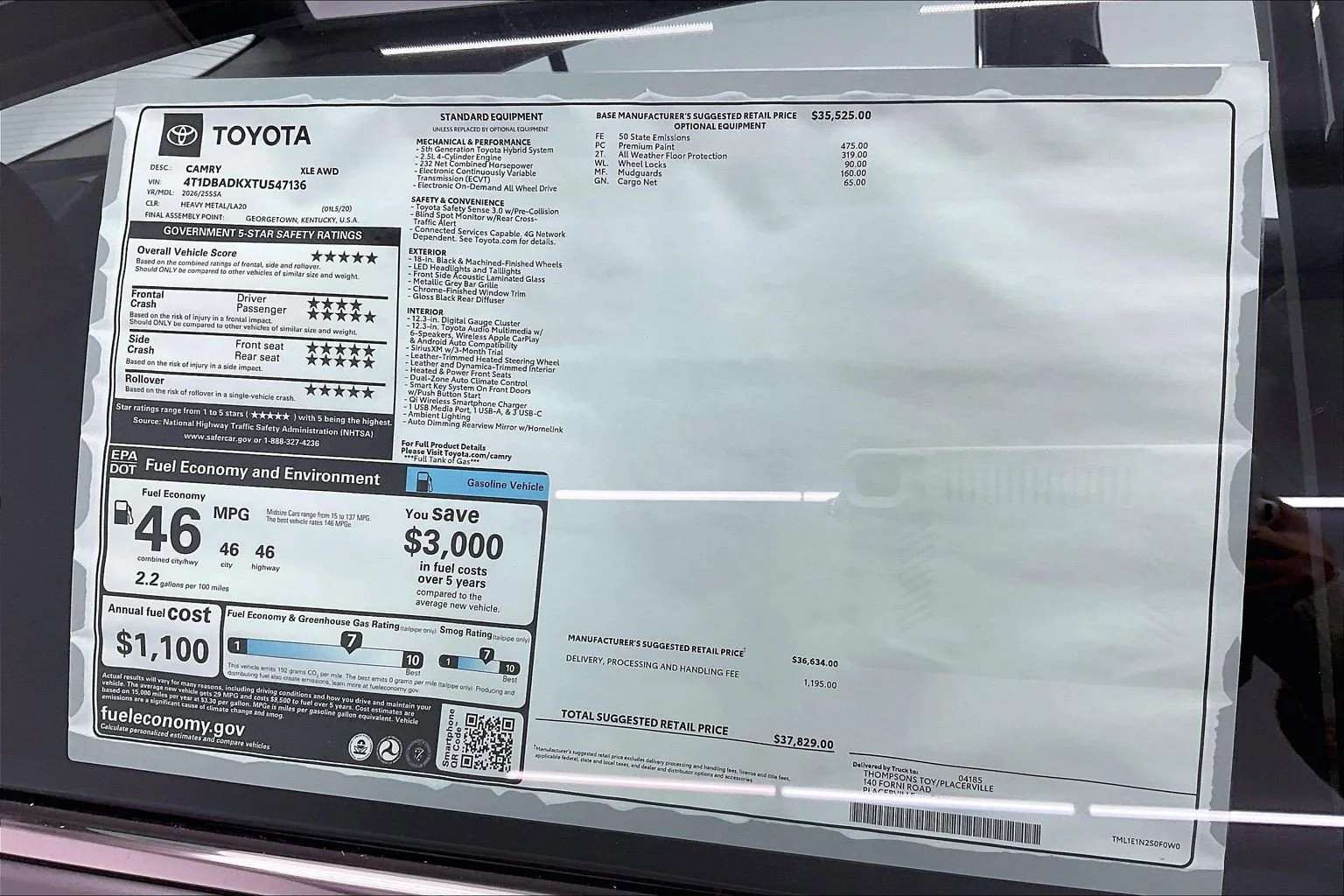 2026 Toyota Camry XLE - Photo 21