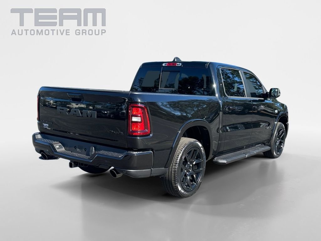 New 2026 Diamond Black Crystal Pearl-Coat Exterior Paint RAM Laramie image 7