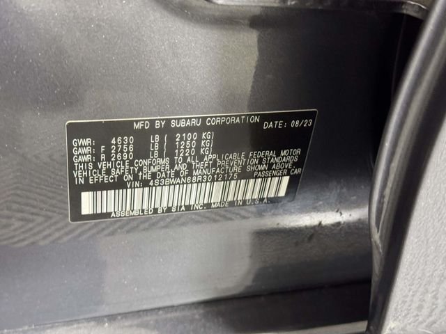 Certified Used 2024 Gray Metallic Subaru Limited image 16