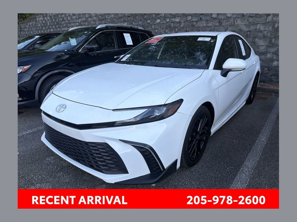 Used 2025 White Toyota SE image 1