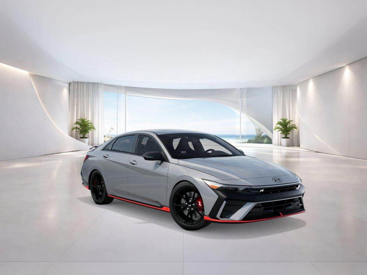 New 2026 Gray Hyundai Base image 2