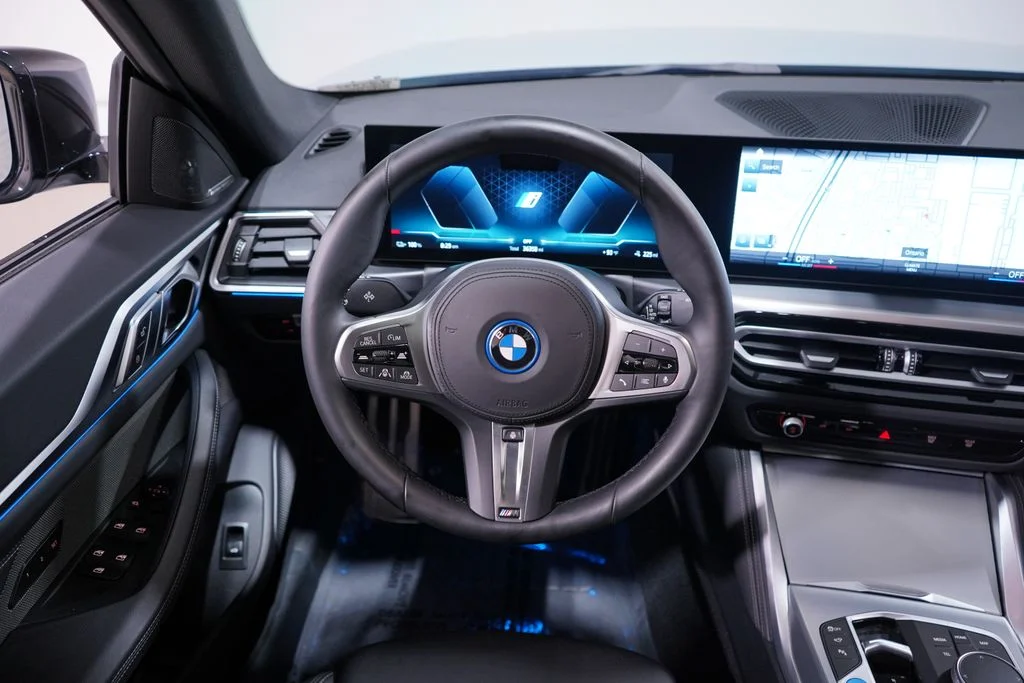 Used 2023 Gray Metallic BMW eDrive40 image 11