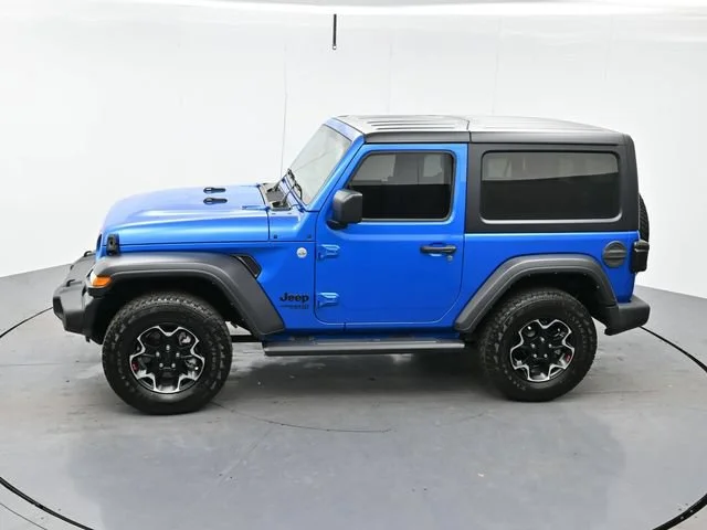 Used 2021 Hydro Blue Pearlc Jeep Sport S image 32