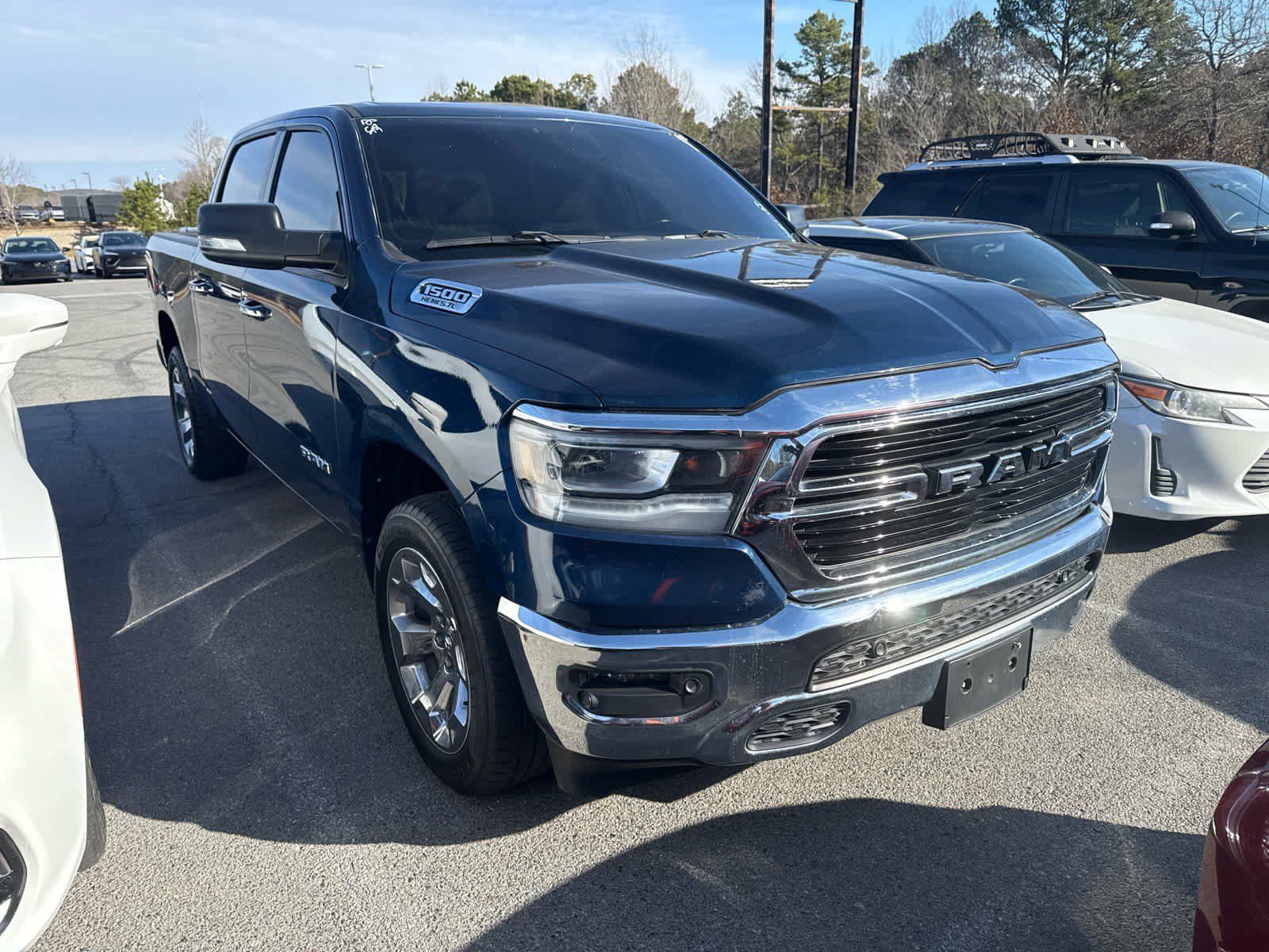 Used 2020 RAM Ram 1500 Pickup Big Horn/Lone Star with VIN 1C6SRFFT2LN369797 for sale in Little Rock