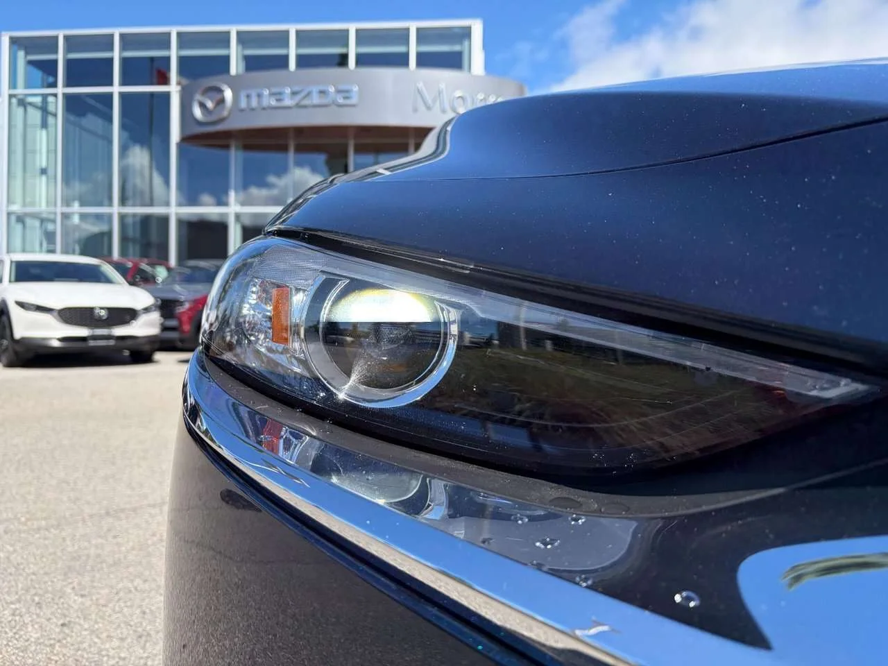 Used 2021 Deep Crystal Blue Mica Mazda GS image 3