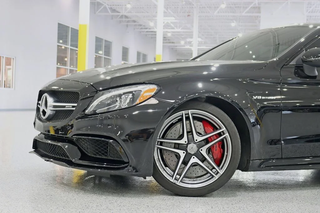 Used 2018 Black Mercedes-Benz C 63 S AMG® image 2
