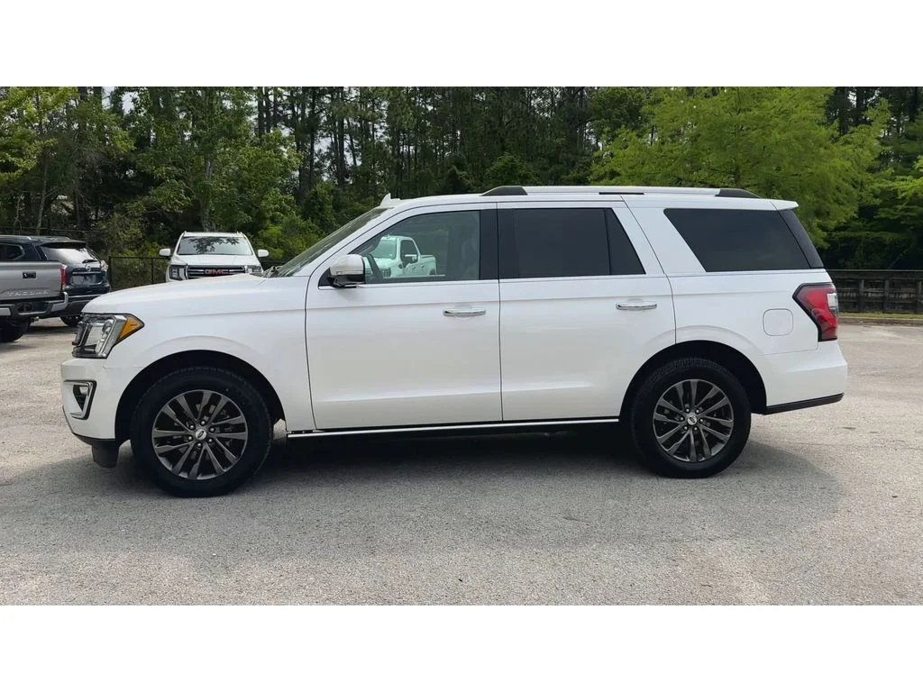 Used 2019 White Platinum Metallic Tri-Coat Ford Limited image 5