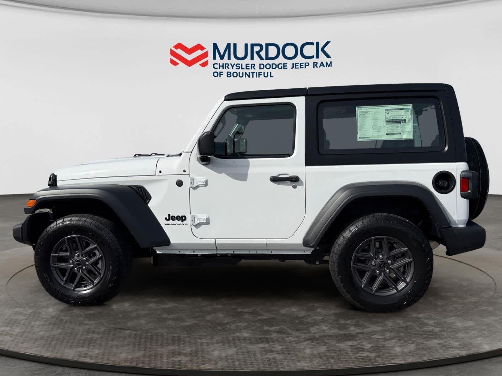 New 2026 Bright White Clear-Coat Exterior Paint Jeep Sport image 2