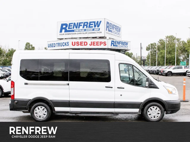 2019 Ford Transit Passenger Wagon XLT* | 3.5L EcoBoost V6 | Rear A/C | Backup Camera | Rain-Sensing Wipers |